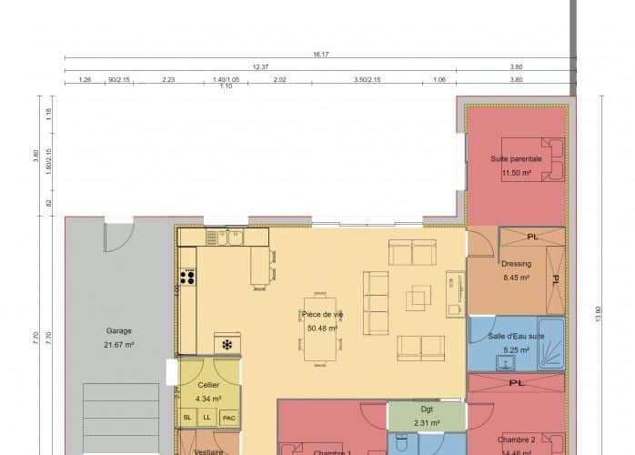 Programme Terrain + Maison etaules