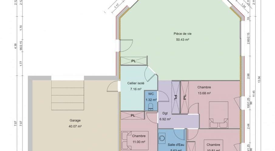 Programme Terrain + Maison etaules