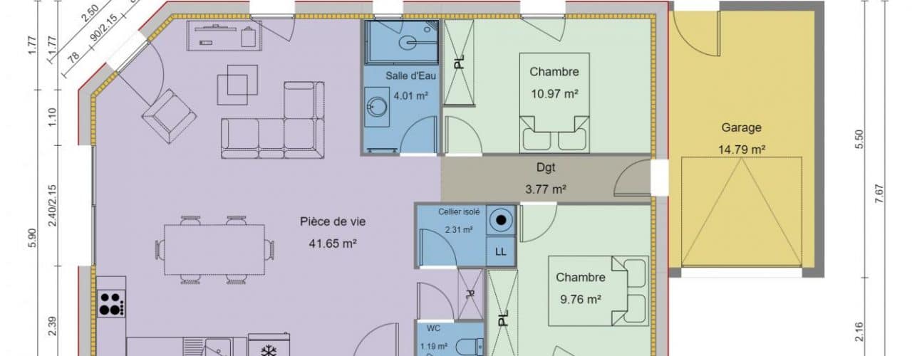 Programme Terrain + Maison La Tremblade