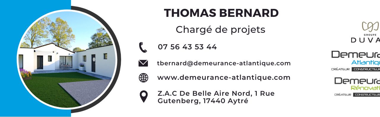 Programme Terrain + Maison Benon