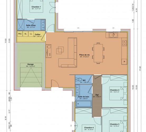 Programme Terrain + Maison Puilboreau